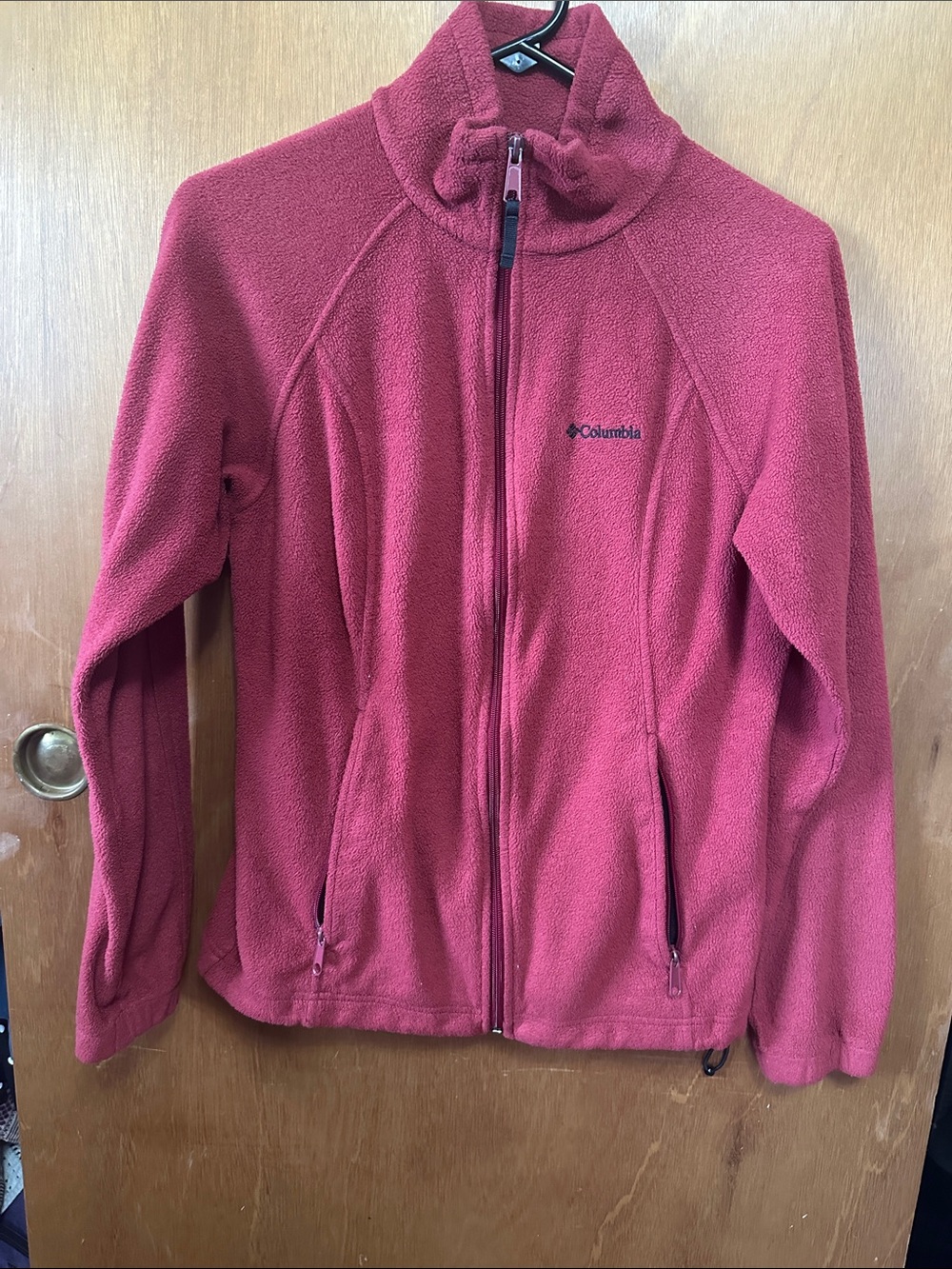 Columbia Women's Raspberry Full-Zip Fleece Jacket